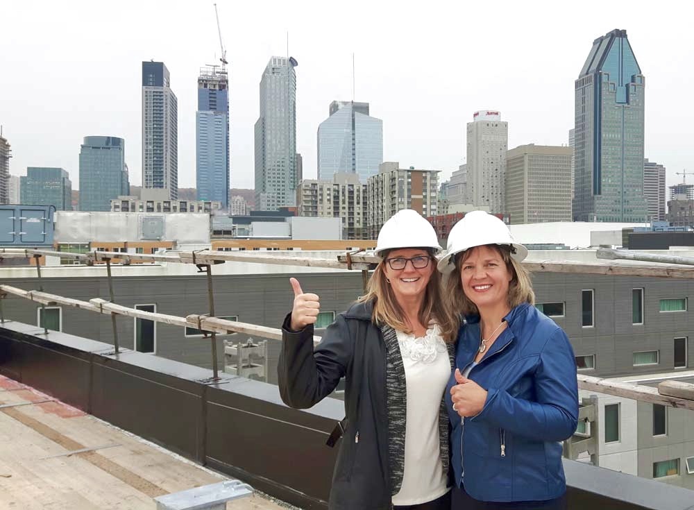 Annie Lemieux et Lucie Laliberté